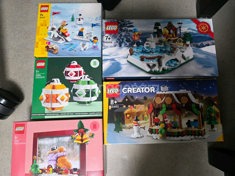 레고 윈터 및 프로모션 미개봉 새제품 판매--0