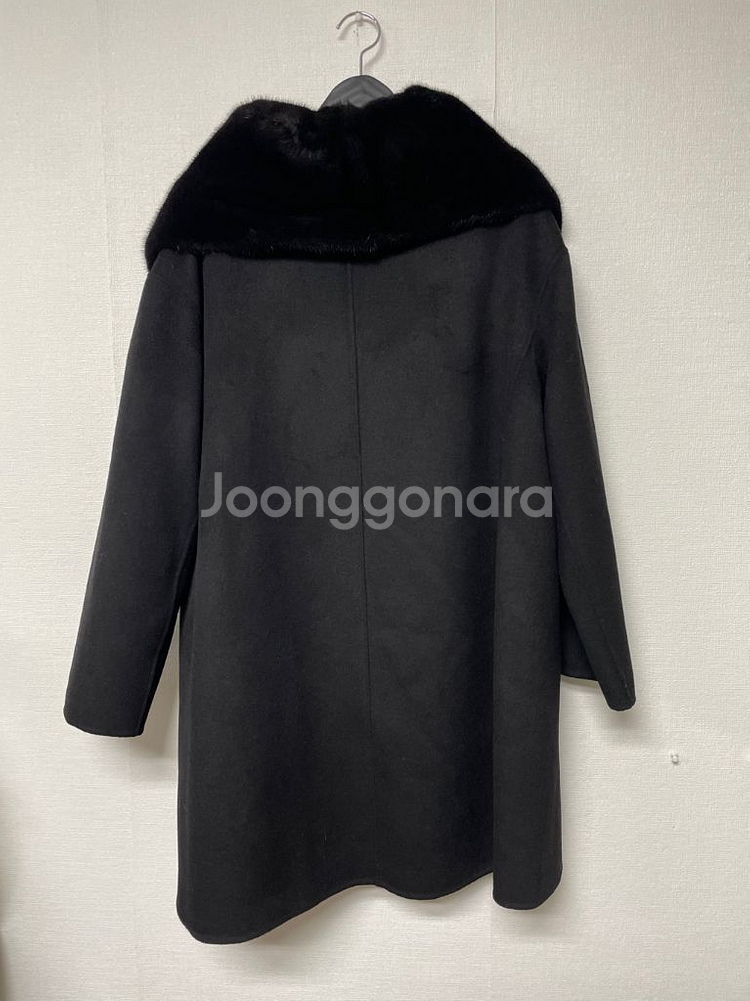 지스튜디오 사가밍크 캐시미어 울코트--7