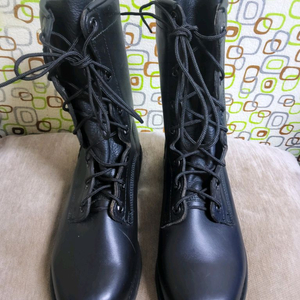 군용 봉합식 전투화 275EE사이즈 신품 블랙