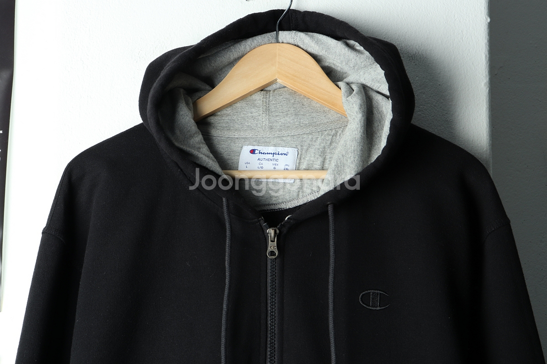 (2XL) 챔피온 후드집업 빅사이즈 기모 올드스쿨--2