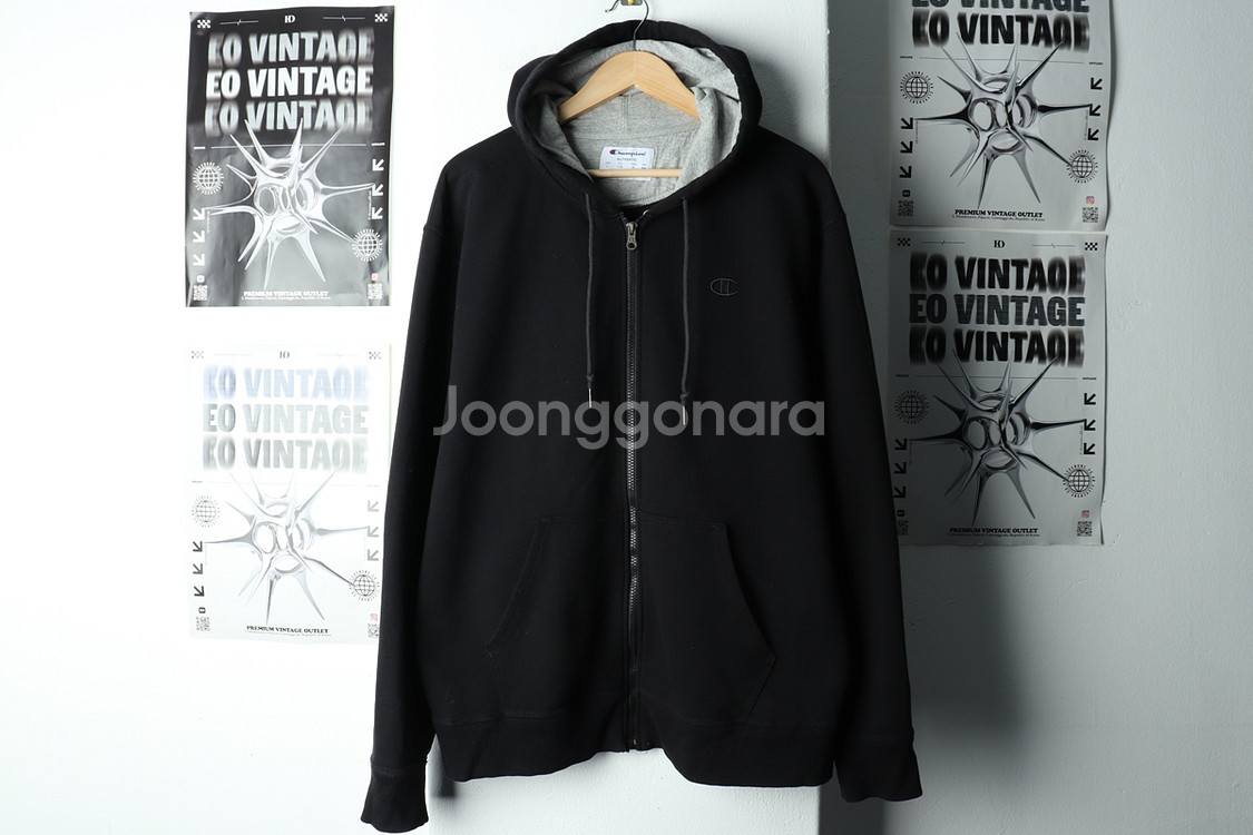 (2XL) 챔피온 후드집업 빅사이즈 기모 올드스쿨--1