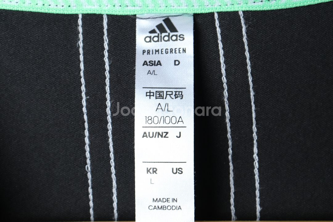 (L) 아디다스 맨투맨 티셔츠 기능성 블랙--7