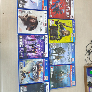 PS4 게임 타이틀 모음