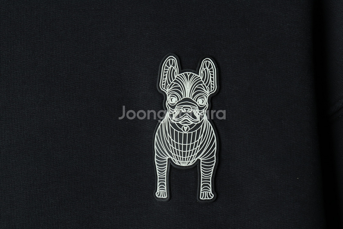 (M-XL) 라이프워크 맨투맨 티셔츠 블랙 올드스쿨--4