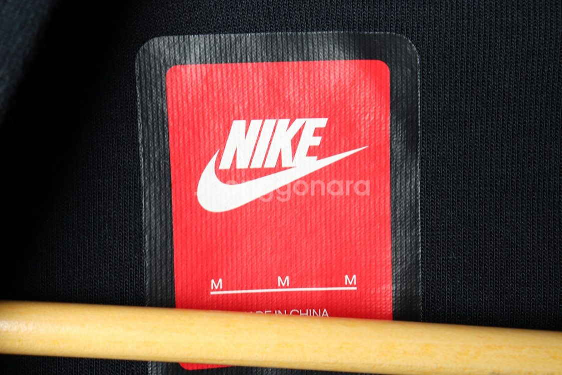 W(M) 나이키 후드집업 테크팩 블랙 드릴--5