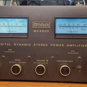 매킨토시 Mclntosh MC2600 파워앰프 이미지