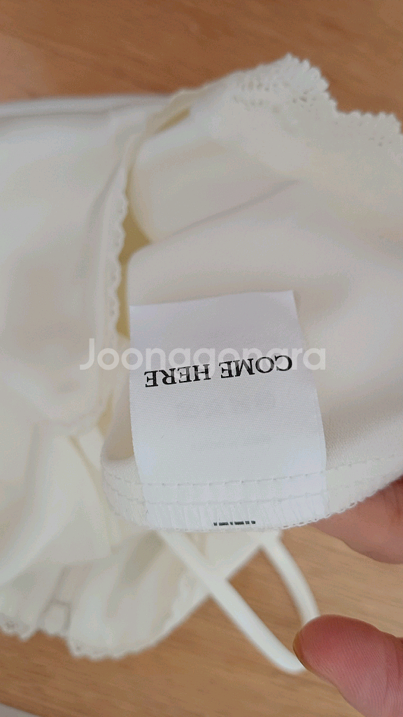 (새제품) 컴히얼 comehere 샤틴 뷔스티에free--6