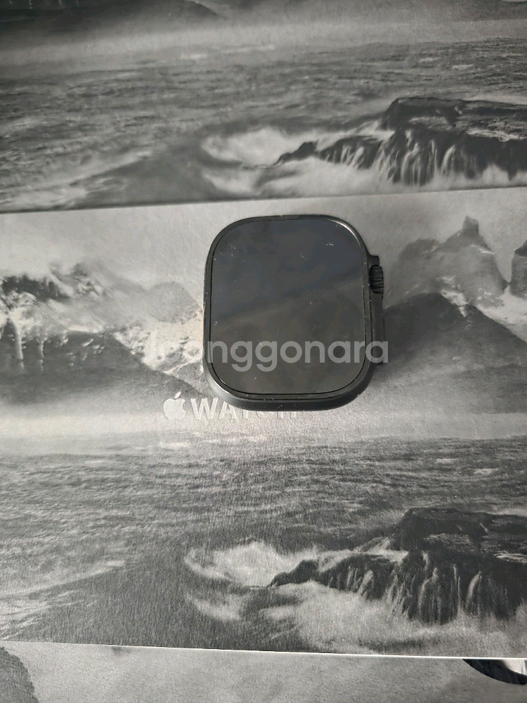 애플워치 울트라3블랙 49mm 풀박스--3