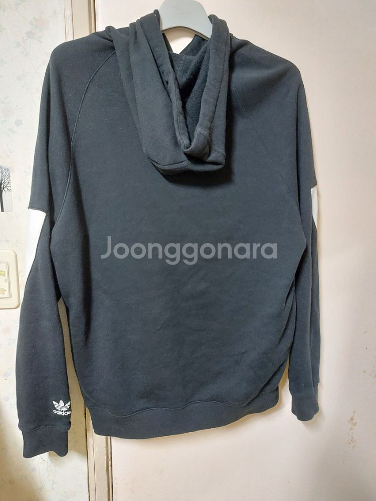 아디다스 불꽃 후드 트레포일 후드 L--1