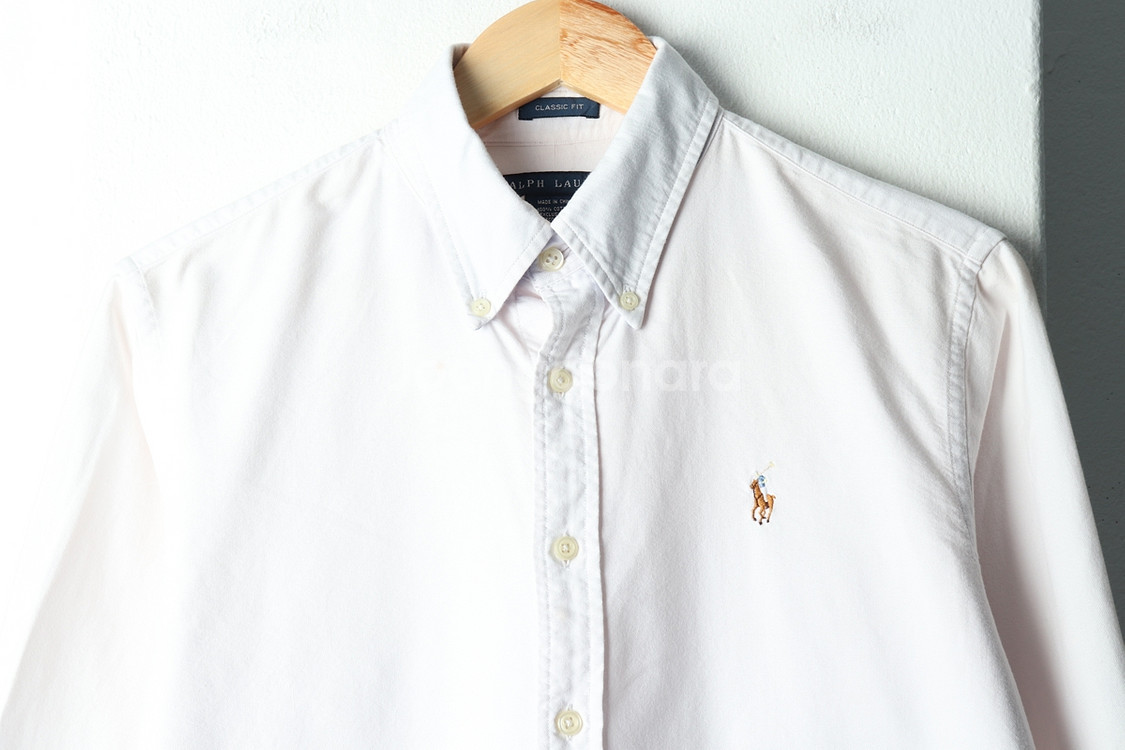 (F) 폴로 랄프로렌 셔츠 남방 옥스포드 연핑크 아동--2