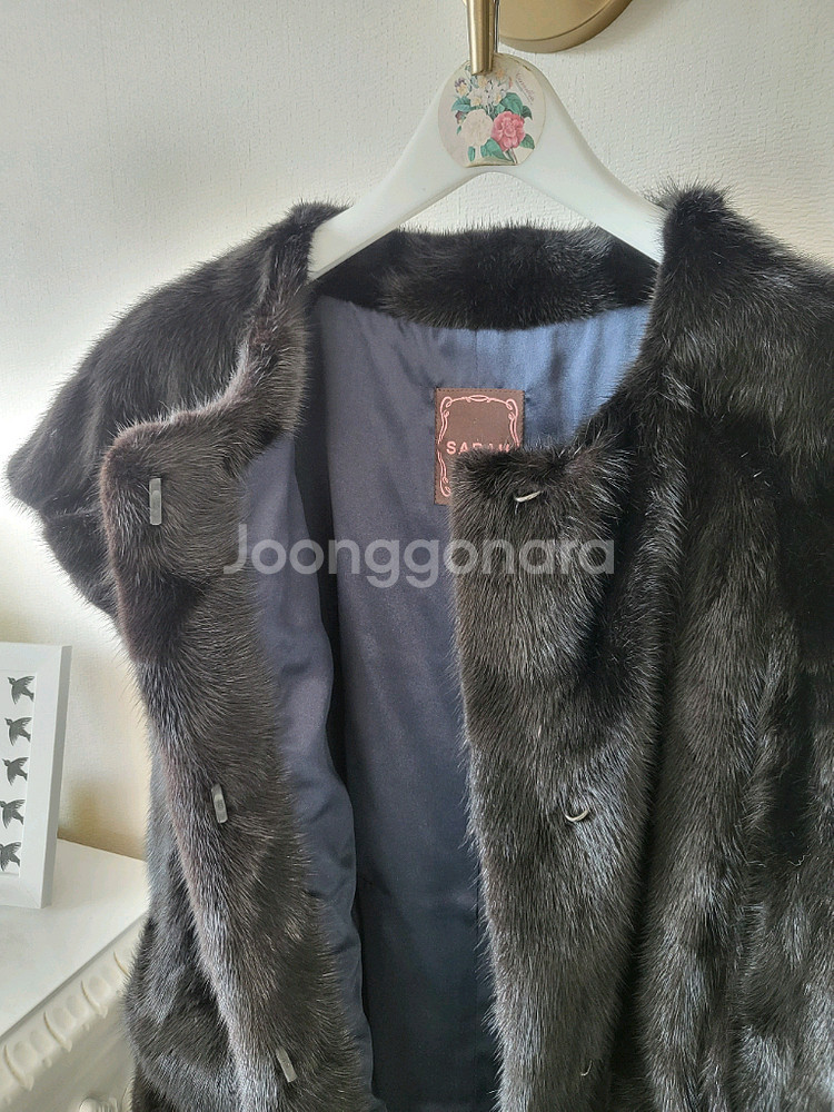 편집샾 프리티 롱밍크 베스트(반택포)--5