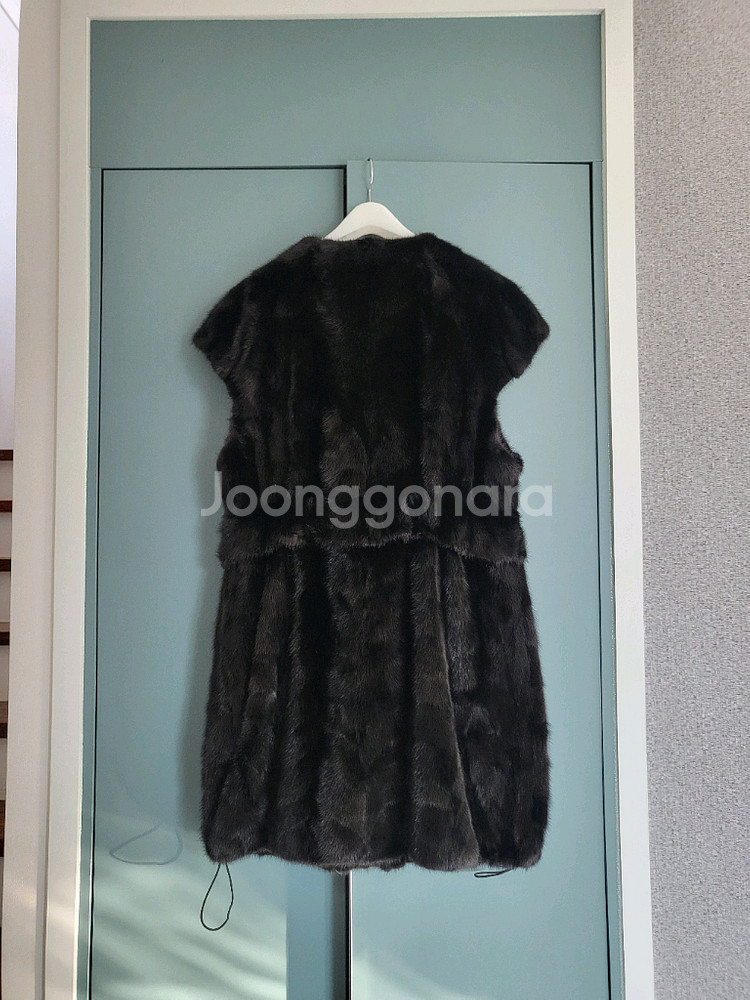 편집샾 프리티 롱밍크 베스트(반택포)--9