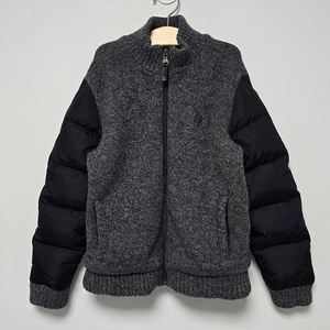 아우터 [키즈 145] 빈폴 소매 패딩 니트 집업