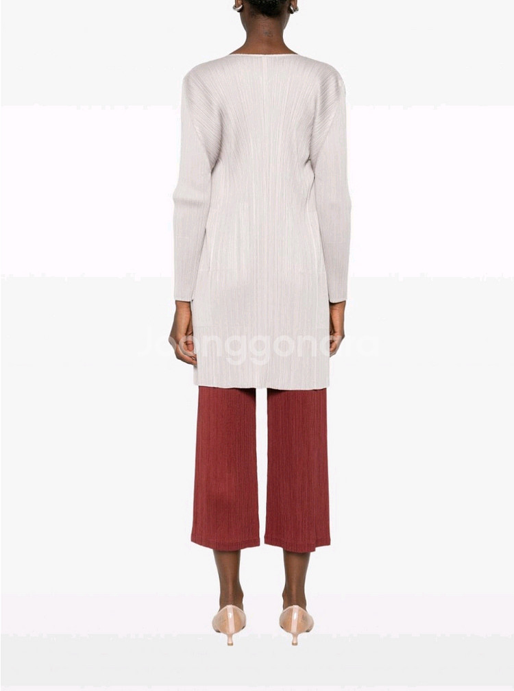 이세이미야케 플리츠플리즈 가디건 뉴컬러풀4 가디건 그레이지 2사이즈--8