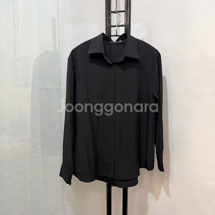 베니토 스판 블랙기본셔츠 블랙남방 3747--0