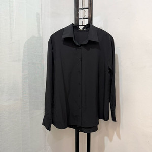 베니토 스판 블랙기본셔츠 블랙남방 3747