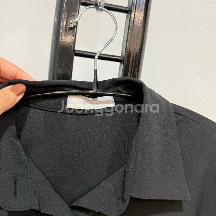 베니토 스판 블랙기본셔츠 블랙남방 3747--1