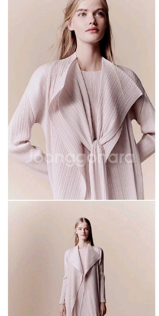 이세이미야케 플리츠플리즈 가디건 그레이지 3사이즈--8