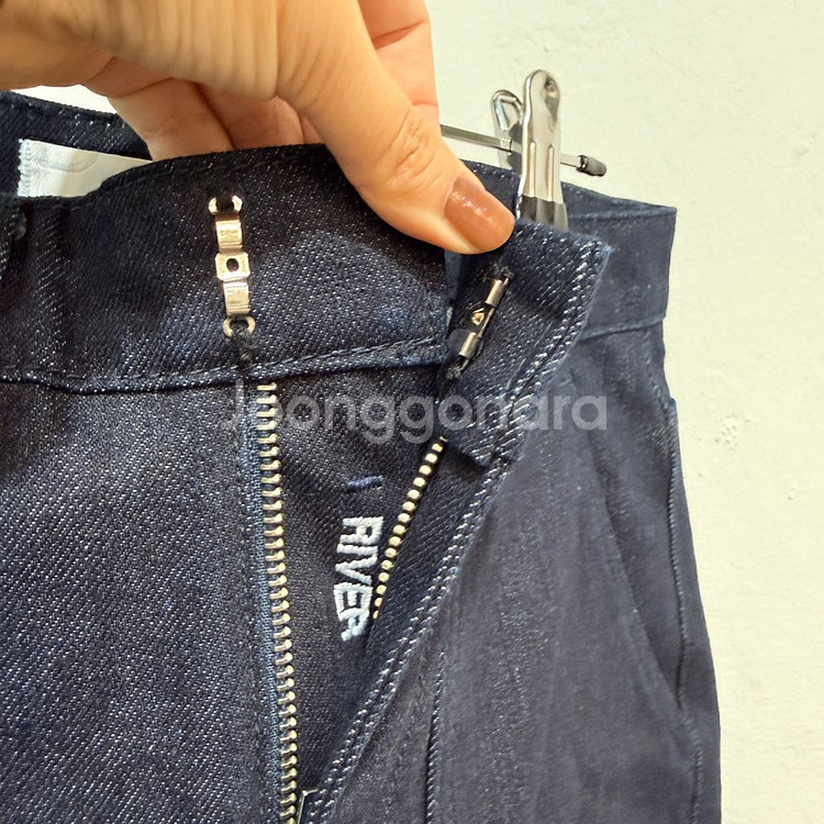 (M/29)플랙 plac river 생지데님 일자데님 3744--1