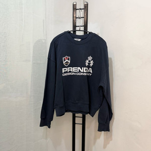 (S)프렌다 오버핏 레터링 맨투맨 스웻셔츠 3740