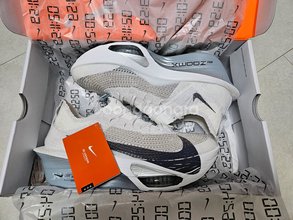 [265]나이키 알파플라이3 화이트퓨어플래티넘--0