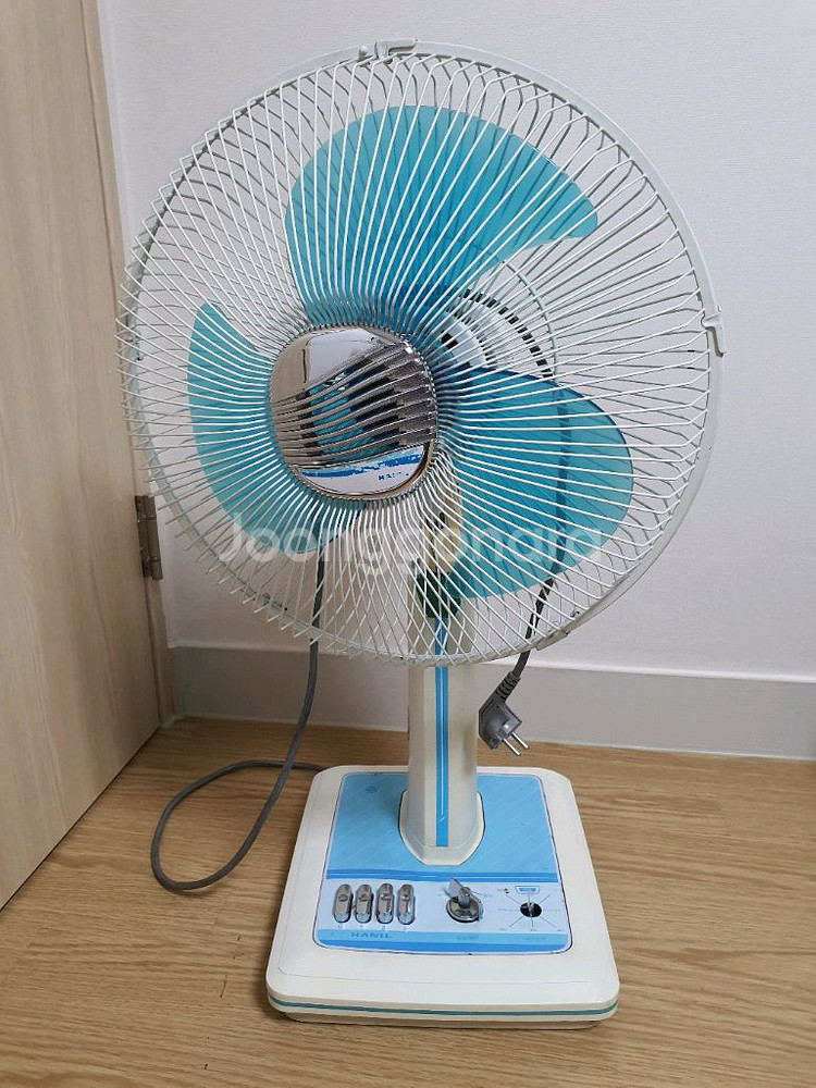 레트로 한일 14인치 스탠드 선풍기(골동)--0