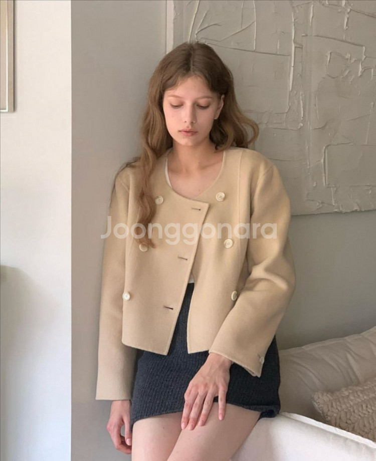 리에뜨 콥 핸드메이드 코트 베이지--0