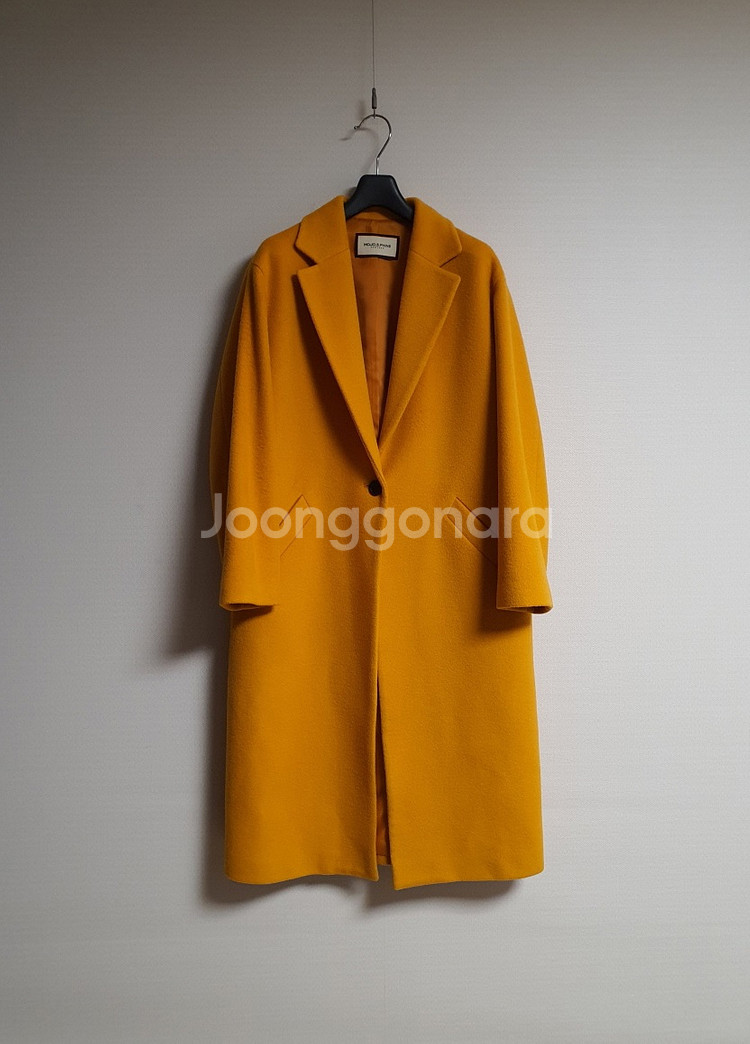 모조에스핀 울 캐시미어 코트 55 사이즈 정품--1
