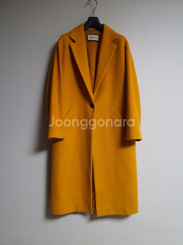 모조에스핀 울 캐시미어 코트 55 사이즈 정품--2