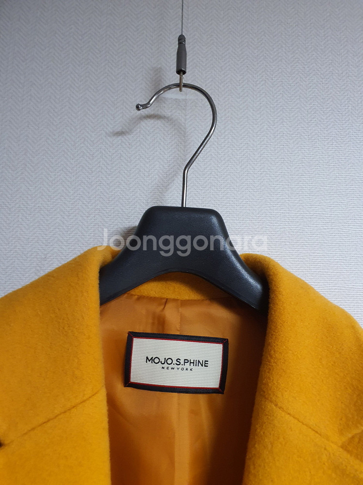 모조에스핀 울 캐시미어 코트 55 사이즈 정품--4