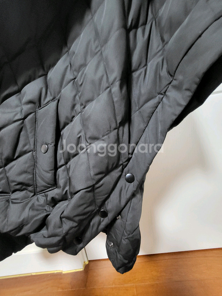 바이브리짓 덕다운 후드 베스트--5