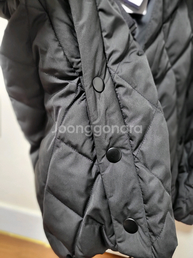 바이브리짓 덕다운 후드 베스트--4