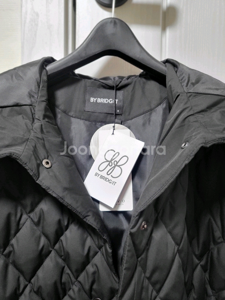 바이브리짓 덕다운 후드 베스트--2