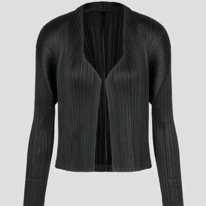 이세이미야케 플리츠플리즈 가디건 5월 먼슬리 가디건 챠콜 3사이즈