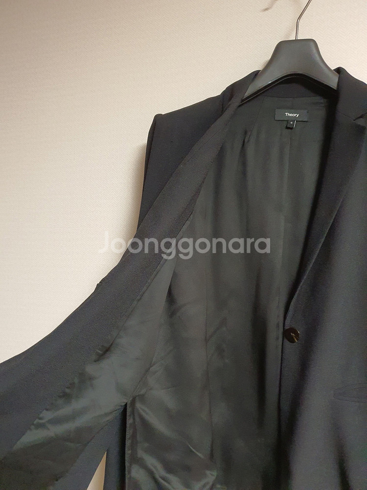 띠어리 THEORY 블랙 테일러드 자켓 0 사이즈 정품--5
