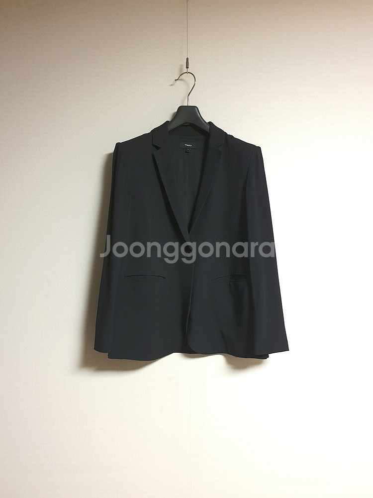 띠어리 THEORY 블랙 테일러드 자켓 0 사이즈 정품--3