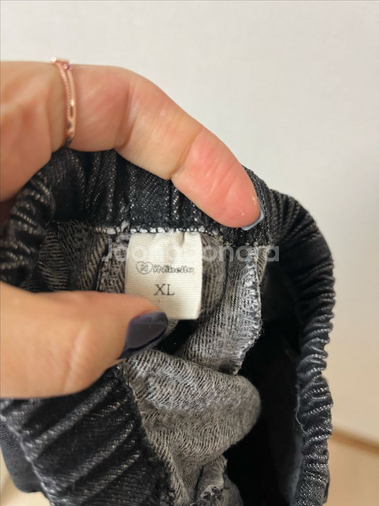 하트 패턴 맨투맨 + 하트패턴 데님팬츠 세트 (6-7세)--6