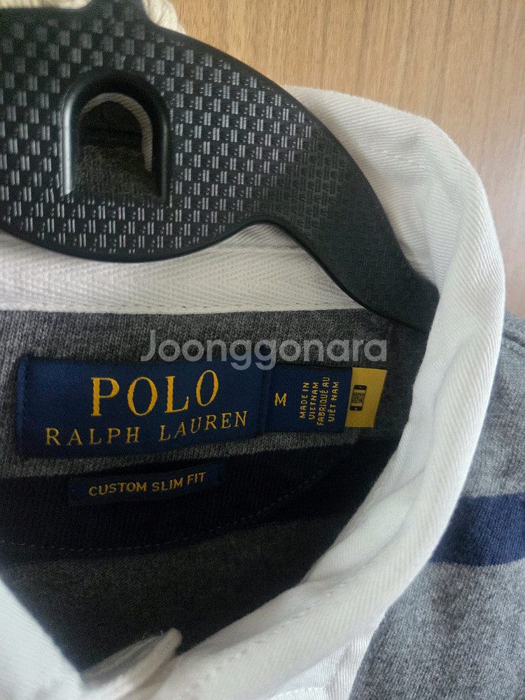 폴로 랄프로렌 스트라이프 폴로셔츠--1
