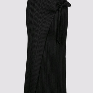 이세이미야케 플리츠플리즈 스커트 잼 스커트 블랙 3사이즈