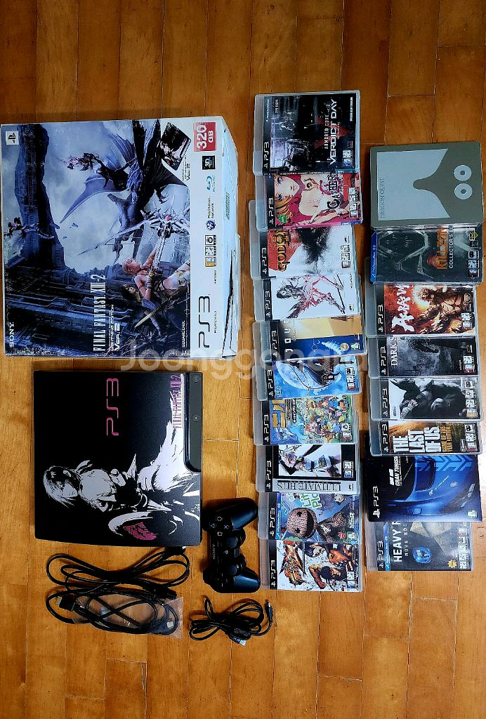 PS3 본체 + 게임 18종 세트--0