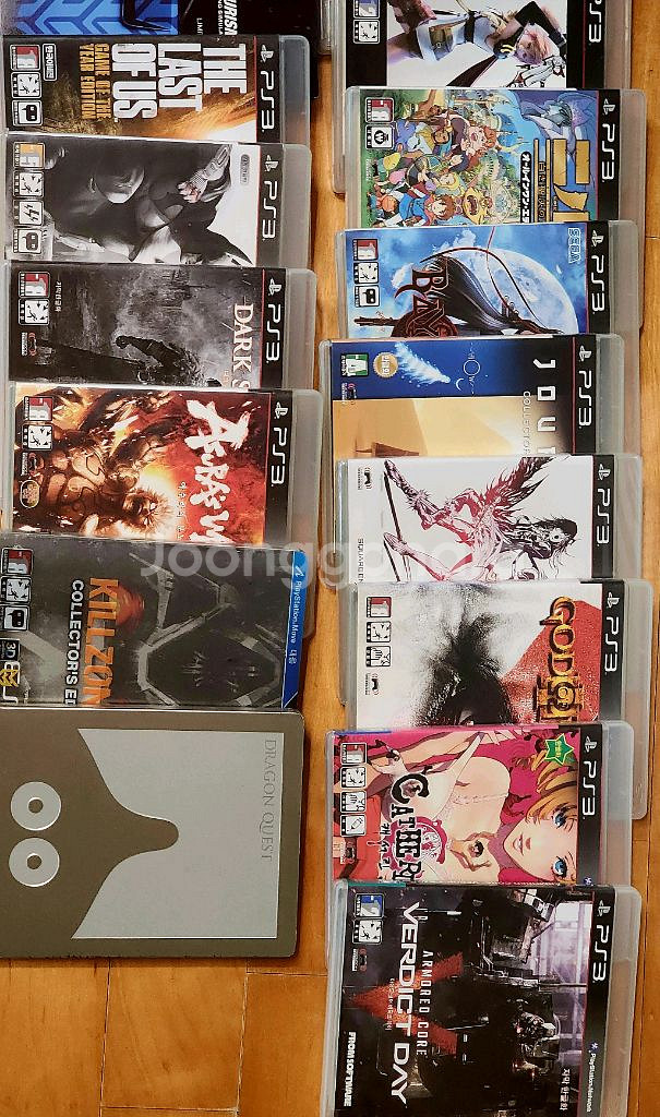 PS3 본체 + 게임 18종 세트--5