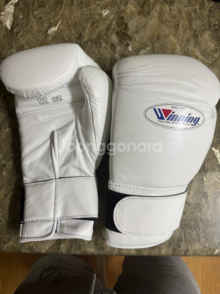 위닝 복싱 글러브 12온즈헤드기어m사이즈--2