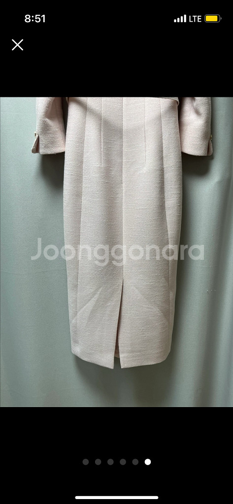 더케미 트위드 스퀘어 원피스 the chemi 하객 원피스, 은정 하객룩--5