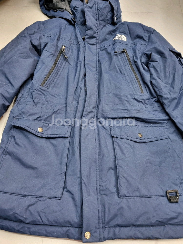 노스페이스 롱오리털패딩150--0