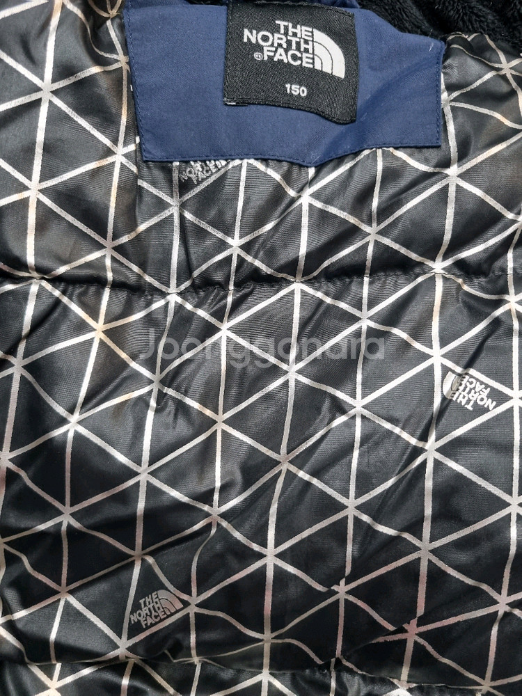 노스페이스 롱오리털패딩150--3