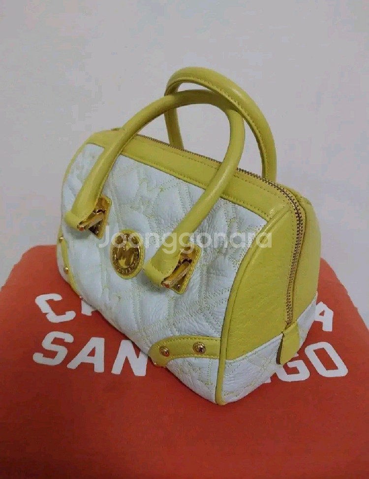 여성 메트로시티 퀼팅 토트백 (정품)--2