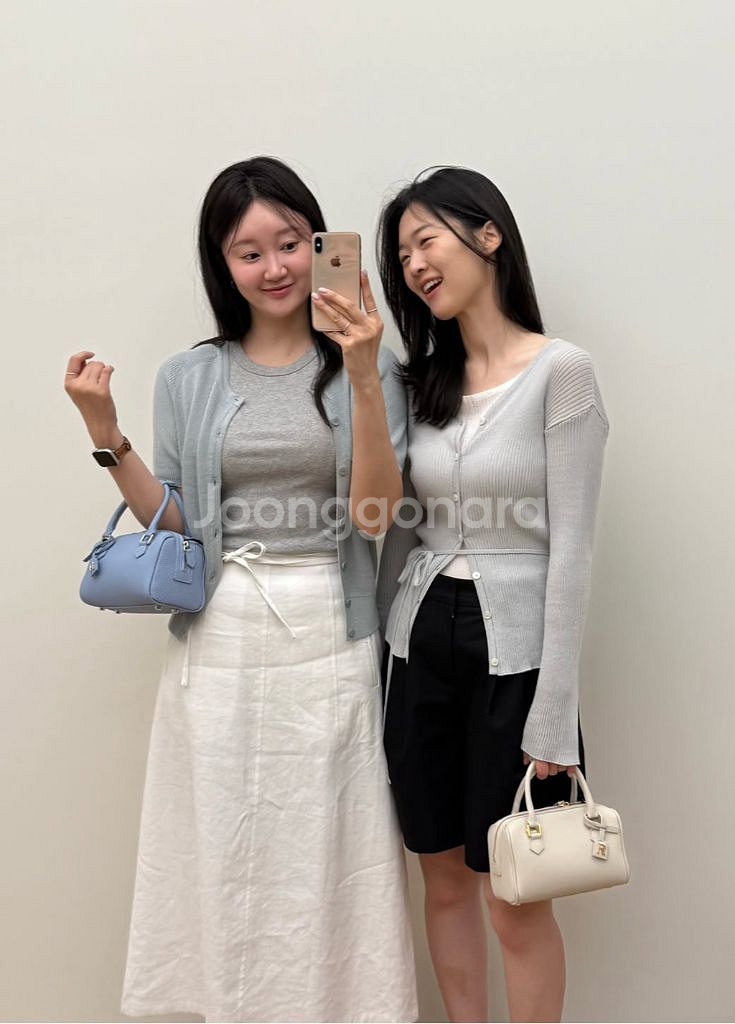 유메르) 모나코 린넨 스커트 (화이트)--0