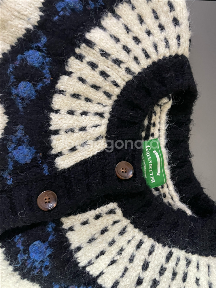 그린버터 노르딕 가디건--1