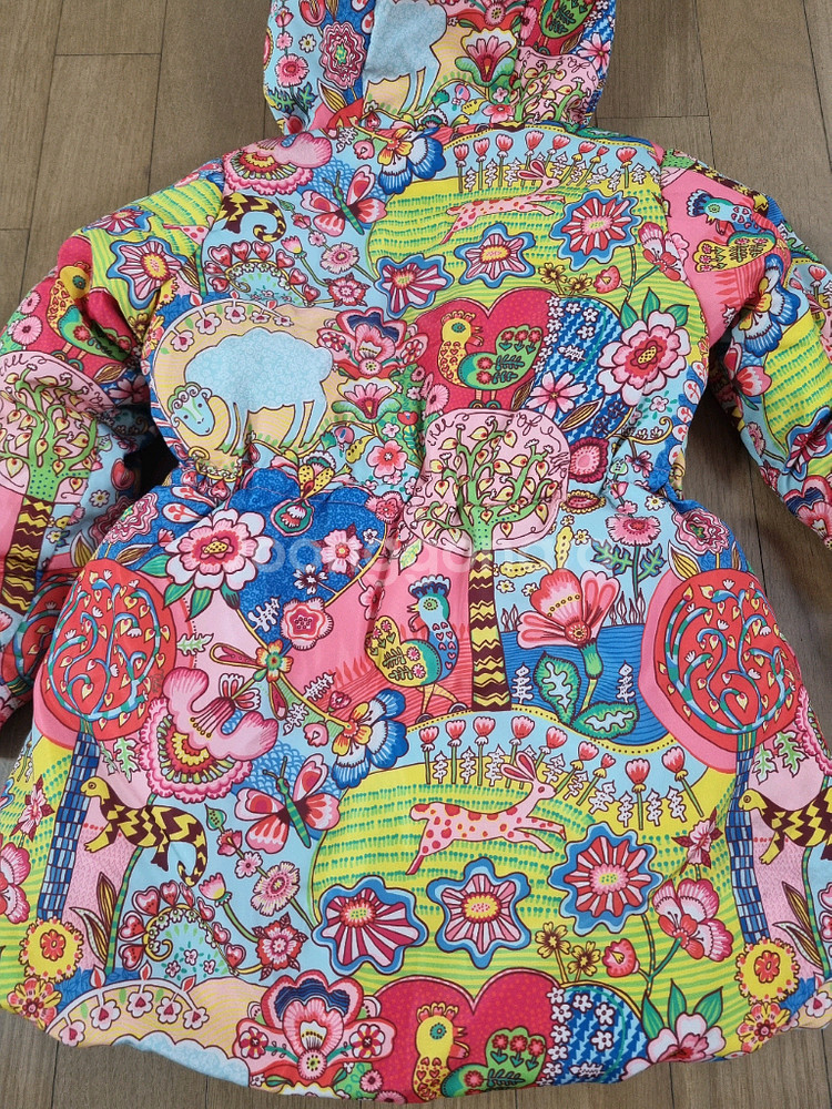 오일릴리 키즈 오리털패딩4y--3