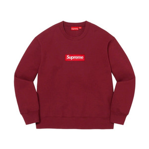 슈프림 로고 맨투맨